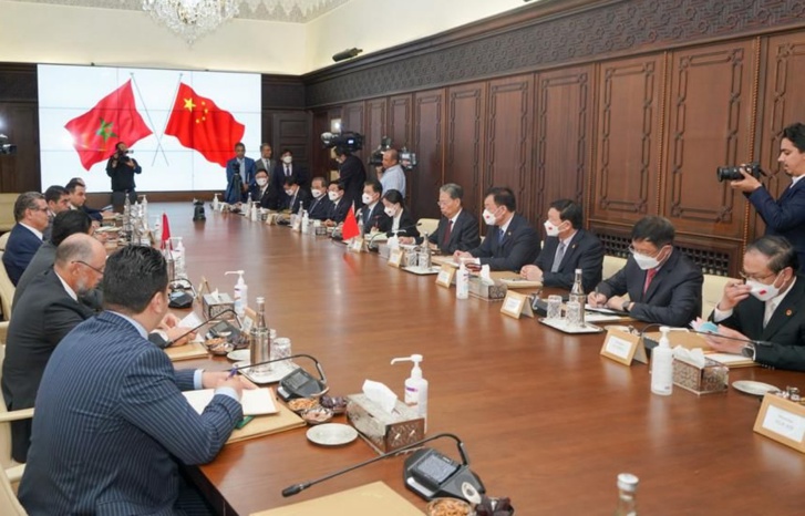 أخنوش يبحث مع وفد صيني سبل تعزيز التعاون بين البلدين أخنوش يبحث مع وفد صيني سبل تعزيز التعاون بين البلدين