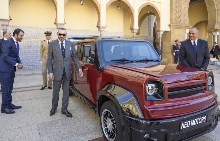 صاحب الجلالة يترأس حفل تقديم أول سيارة مغربية ونموذج أولي لمركبة تعمل بالهيدروجين