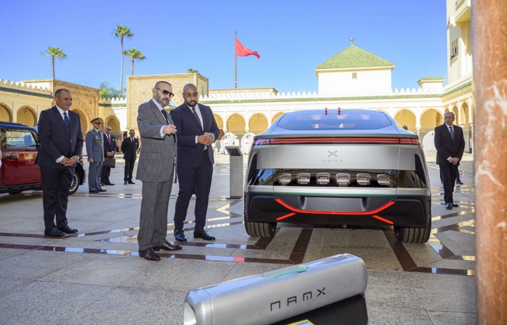 صاحب الجلالة يترأس حفل تقديم أول سيارة مغربية ونموذج أولي لمركبة تعمل بالهيدروجين