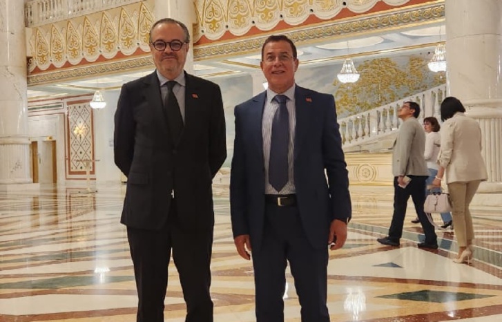 اغلالو والبوزيدي على رأس وفد مغربي في كازاخستان اغلالو والبوزيدي على رأس وفد مغربي في كازاخستان