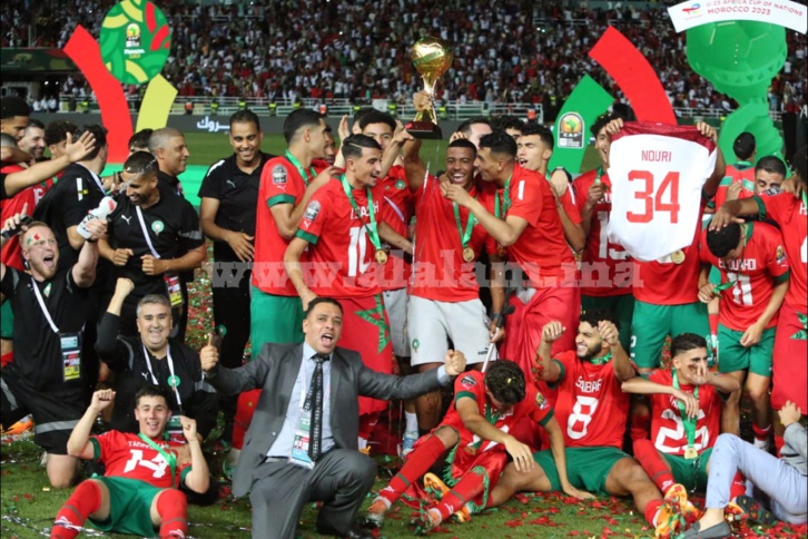 للتاريخ.. المغرب بطلا لإفريقيا لأقل من 23 سنة للتاريخ.. المغرب بطلا لإفريقيا لأقل من 23 سنة