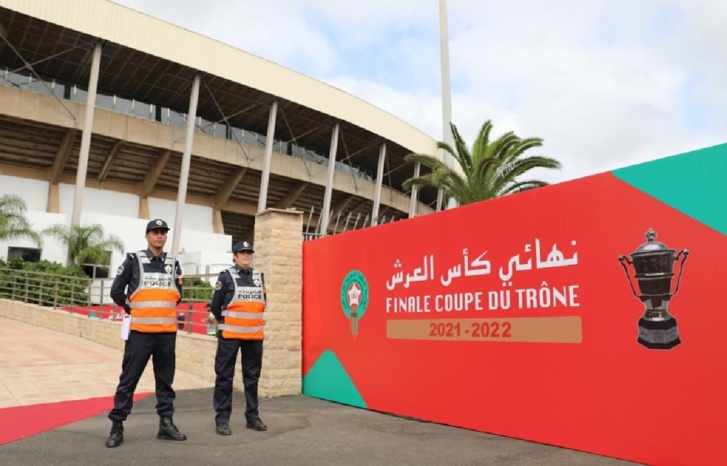 نهائي كأس العرش تحت حراسة أمنية مشددة نهائي كأس العرش تحت حراسة أمنية مشددة