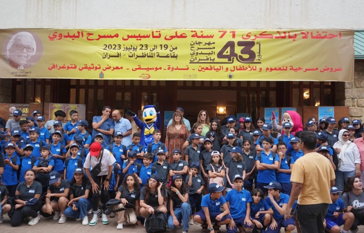 نجاح كبير للدورة 43 من مهرجان مسرح البدوي بإيفران نجاح كبير للدورة 43 من مهرجان مسرح البدوي بإيفران