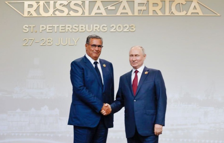 أخنوش من روسيا: لدى المغرب رغبة أكيدة للنهوض بأفريقيا وتحسين وضعيتها دوليا