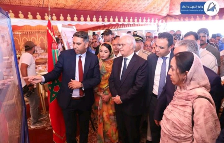 نزار بركة يقوم بتدشين وإطلاق مشاريع تنموية بإقليم كلميم نزار بركة يقوم بتدشين وإطلاق مشاريع تنموية بإقليم كلميم