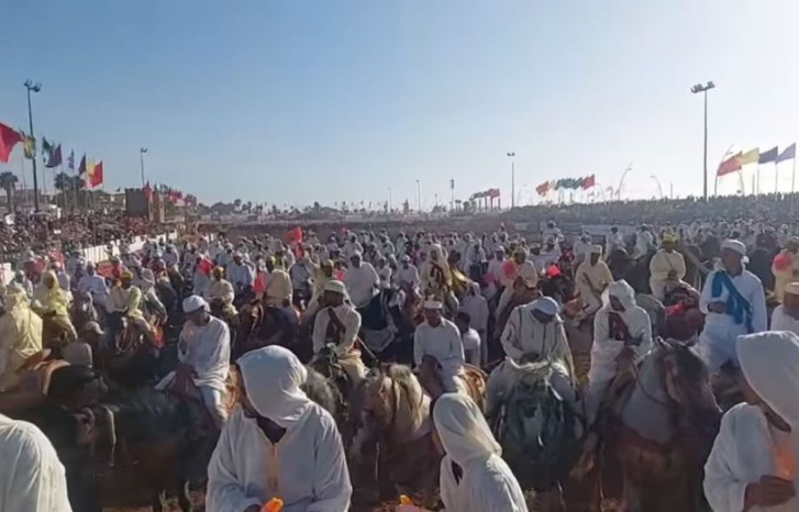 افتتاح فعاليات دورة 2023 لموسم مولاي عبد الله أمغار
