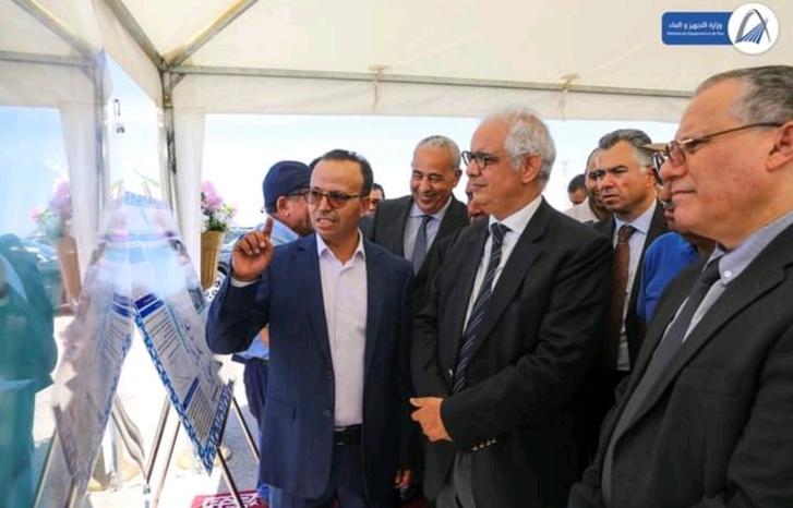 بركة يتفقد العديد من المشاريع الطرقية والمائية بإقليم العرائش