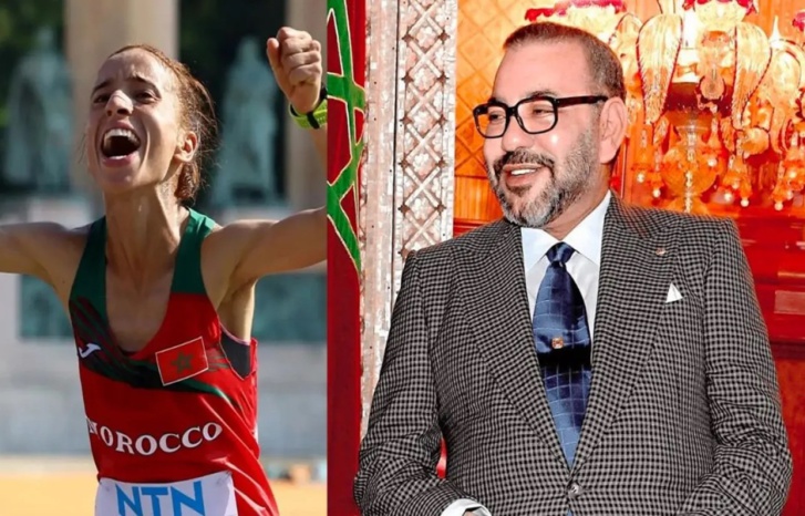 صاحب الجلالة يهنئ العداءة فاطمة الزهراء كردادي على إنجازها بـ"بودابست" صاحب الجلالة يهنئ العداءة فاطمة الزهراء كردادي على إنجازها بـ"بودابست"