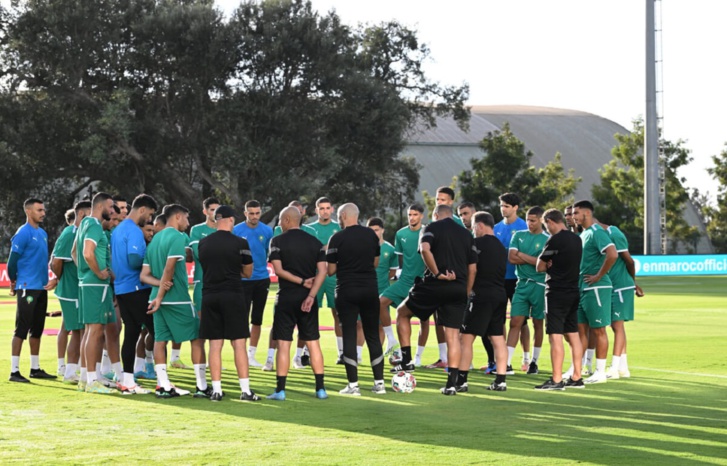 المنتخب المغربي يواصل تحضيراته بالمعمورة قبل مواجهة ليبيريا المنتخب المغربي يواصل تحضيراته بالمعمورة قبل مواجهة ليبيريا