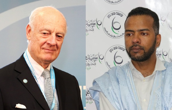 سالم عبد الفتاح يدعو ديميستورا إلى العمل على عودة الصحراويين المحتجزين بتيندوف إلى وطنهم سالم عبد الفتاح يدعو ديميستورا إلى العمل على عودة الصحراويين المحتجزين بتيندوف إلى وطنهم