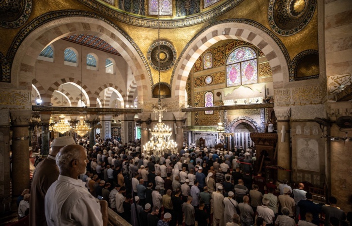 إقامة صلاة الغائب بالمسجد الأقصى المبارك على شهداء زلزال المغرب إقامة صلاة الغائب بالمسجد الأقصى المبارك على شهداء زلزال المغرب