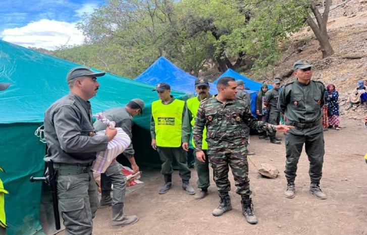 وصول القوافل الطبية والخيام إلى جماعتي أيت تمليل وأيت أمديس المتضررتين من الزلزال وصول القوافل الطبية والخيام إلى جماعتي أيت تمليل وأيت أمديس المتضررتين من الزلزال