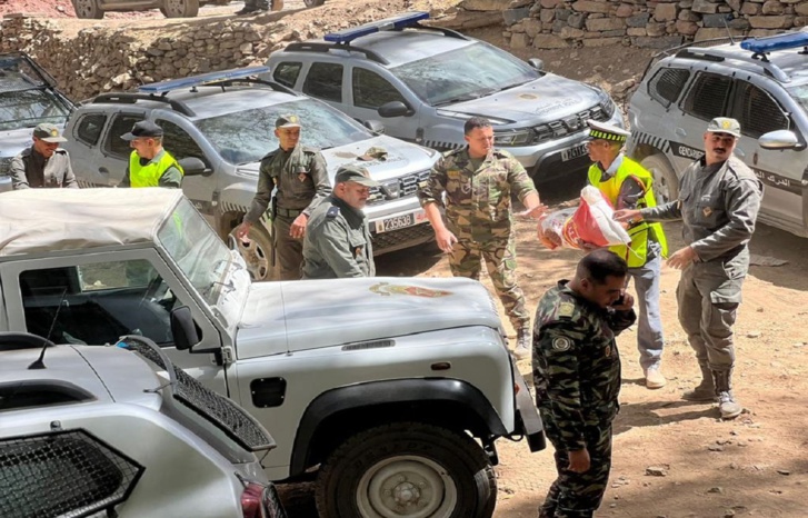 وصول القوافل الطبية والخيام إلى جماعتي أيت تمليل وأيت أمديس المتضررتين من الزلزال وصول القوافل الطبية والخيام إلى جماعتي أيت تمليل وأيت أمديس المتضررتين من الزلزال