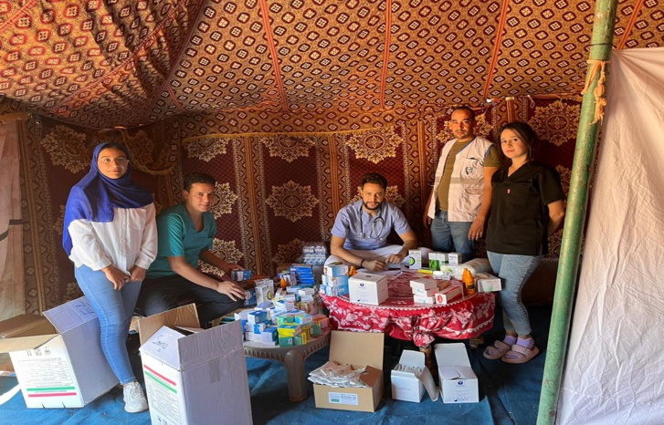 وصول القوافل الطبية والخيام إلى جماعتي أيت تمليل وأيت أمديس المتضررتين من الزلزال وصول القوافل الطبية والخيام إلى جماعتي أيت تمليل وأيت أمديس المتضررتين من الزلزال