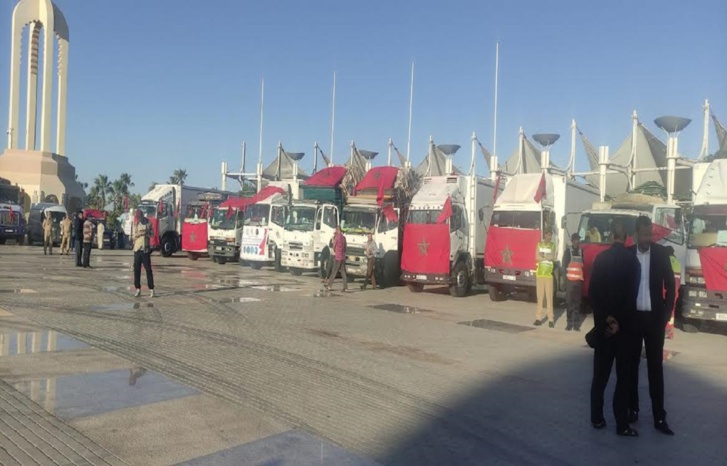 الأضخم من نوعها على الصعيد الوطني: قافلة التضامن من العيون لفائدة المتضررين من الزلزال الأضخم من نوعها على الصعيد الوطني: قافلة التضامن من العيون لفائدة المتضررين من الزلزال