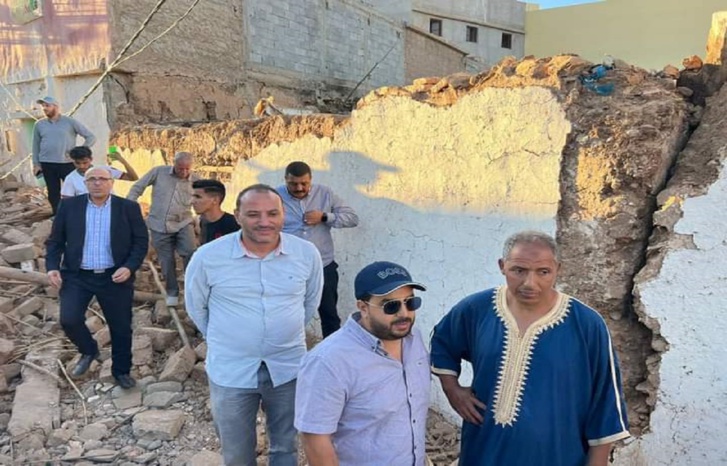 قيوح يقود وفدا برلمانيا لزيارة المناطق المنكوبة بإقليم تارودانت قيوح يقود وفدا برلمانيا لزيارة المناطق المنكوبة بإقليم تارودانت