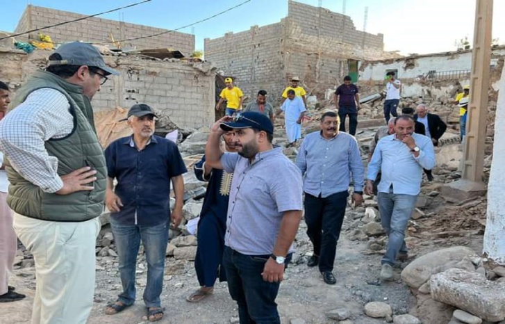 قيوح يقود وفدا برلمانيا لزيارة المناطق المنكوبة بإقليم تارودانت قيوح يقود وفدا برلمانيا لزيارة المناطق المنكوبة بإقليم تارودانت