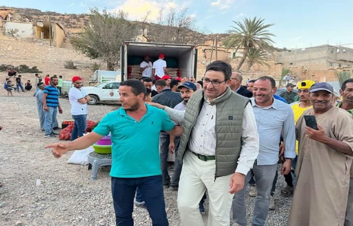 قيوح يقود وفدا برلمانيا لزيارة المناطق المنكوبة بإقليم تارودانت قيوح يقود وفدا برلمانيا لزيارة المناطق المنكوبة بإقليم تارودانت