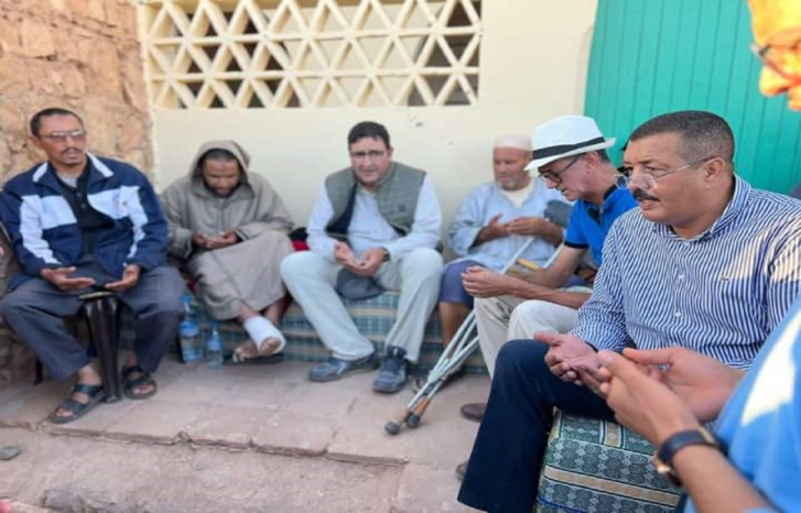 قيوح يقود وفدا برلمانيا لزيارة المناطق المنكوبة بإقليم تارودانت قيوح يقود وفدا برلمانيا لزيارة المناطق المنكوبة بإقليم تارودانت