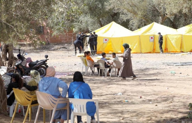 السلطات المغربية تتمكن من توفير الإيواء المؤقت للأسر المتضررة من الزلزال