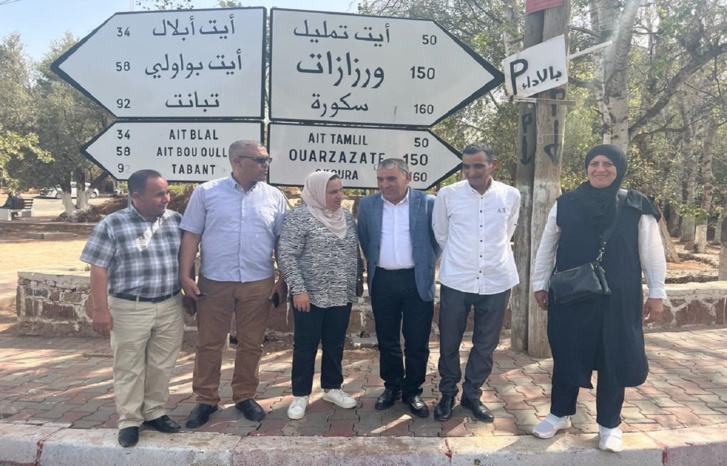 وفد من المجلس الإقليمي لأزيلال ينظم قافلة تضامنية لمتضرري زلزال جماعتي أيت تمليل وأيت امديس وفد من المجلس الإقليمي لأزيلال ينظم قافلة تضامنية لمتضرري زلزال جماعتي أيت تمليل وأيت امديس