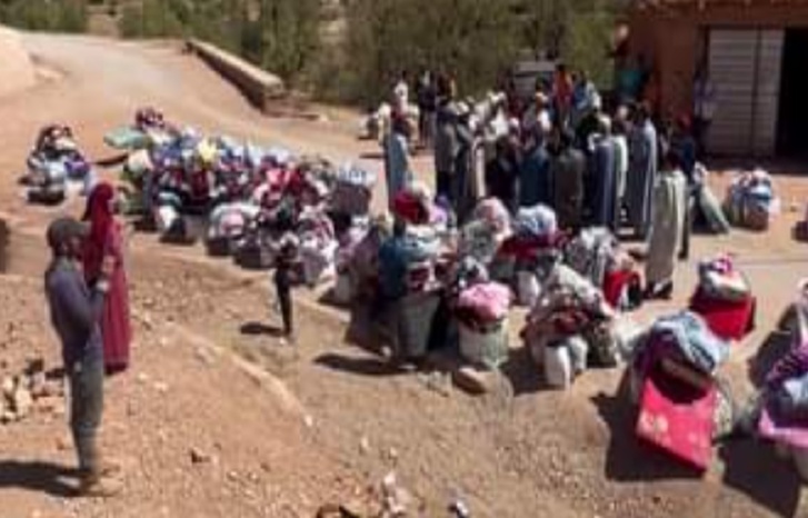 جماعة تيقي بإداوتنان أكادير تستفيد من حملات إنسانية تضامنية بعد الزلزال جماعة تيقي بإداوتنان أكادير تستفيد من حملات إنسانية تضامنية بعد الزلزال