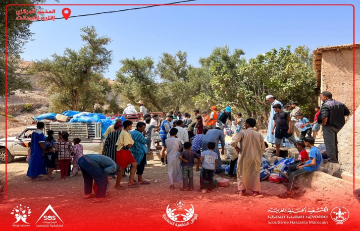 تلبية لنداء الوطن.. الكشفية الحسنية المغربية تنخرط في الحملة التضامنية مع المتضررين من الزلزال تلبية لنداء الوطن.. الكشفية الحسنية المغربية تنخرط في الحملة التضامنية مع المتضررين من الزلزال