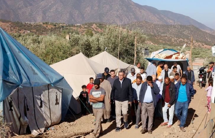 زيارات ميدانية لأعضاء الحكومة إلى المناطق المتضررة من الزلزال زيارات ميدانية لأعضاء الحكومة إلى المناطق المتضررة من الزلزال 