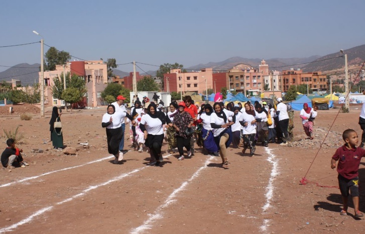القافلة التضامنية للرياضة للجميع تبهج قلوب المتضررين من زلزال الحوز القافلة التضامنية للرياضة للجميع تبهج قلوب المتضررين من زلزال الحوز