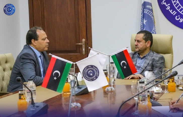 القنصل العام المغربي في ضيافة وزير الخارجية الليبي المفوض