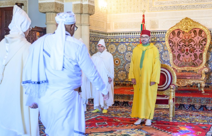 جلالة الملك يستقبل سفراء جدد بالمملكة جلالة الملك يستقبل سفراء جدد بالمملكة
