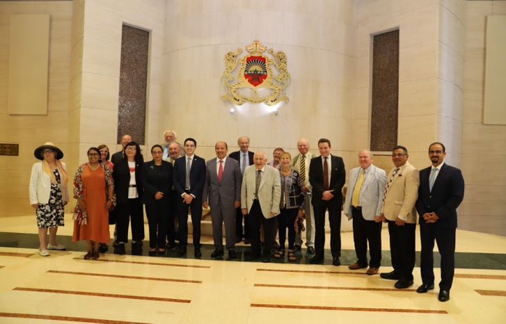 رئيس مجلس المستشارين يستقبل وفدا عن مجلس اللوردات البريطاني رئيس مجلس المستشارين يستقبل وفدا عن مجلس اللوردات البريطاني