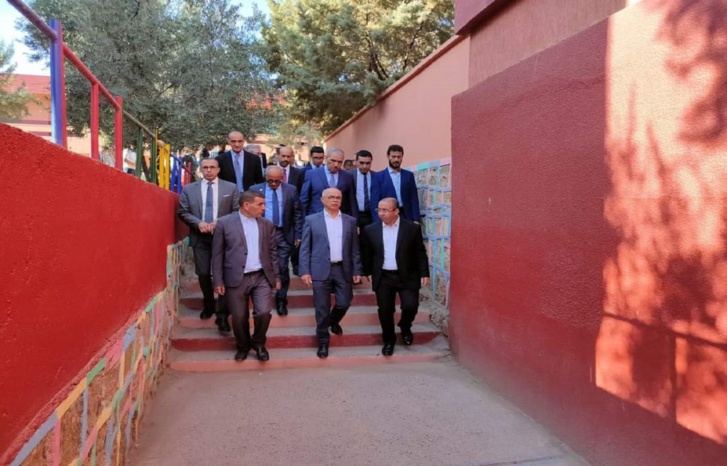 بالصور.. بعد الحوز "بنموسى" يزور أزيلال ويتفقد المؤسسات التعليمية المتصررة من الزلزال بالصور.. بعد الحوز "بنموسى" يزور أزيلال ويتفقد المؤسسات التعليمية المتصررة من الزلزال
