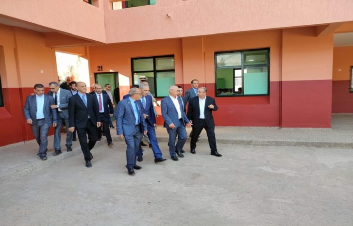 بالصور.. بعد الحوز "بنموسى" يزور أزيلال ويتفقد المؤسسات التعليمية المتصررة من الزلزال بالصور.. بعد الحوز "بنموسى" يزور أزيلال ويتفقد المؤسسات التعليمية المتصررة من الزلزال