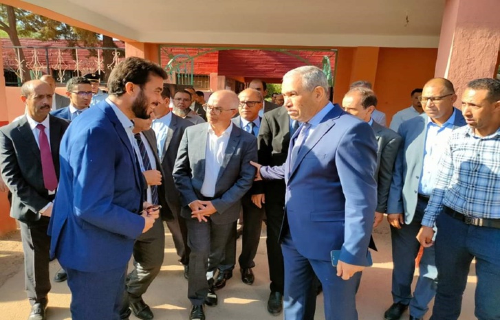 بالصور.. بعد الحوز "بنموسى" يزور أزيلال ويتفقد المؤسسات التعليمية المتصررة من الزلزال بالصور.. بعد الحوز "بنموسى" يزور أزيلال ويتفقد المؤسسات التعليمية المتصررة من الزلزال