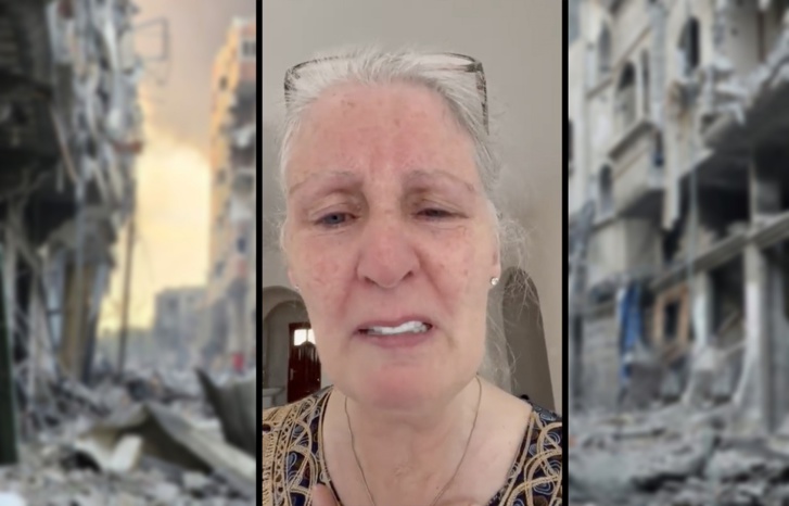 والدة زوجة رئيس وزراء أسكتلندا تطلق "نداء إستغاثة من غزة" والدة زوجة رئيس وزراء أسكتلندا تطلق "نداء إستغاثة من غزة"