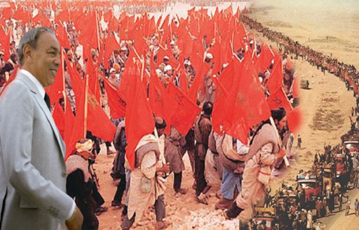 الشعب المغربي يخلد الذكرى الـ48 للإعلان عن تنظيم المسيرة الخضراء الشعب المغربي يخلد الذكرى الـ48 للإعلان عن تنظيم المسيرة الخضراء