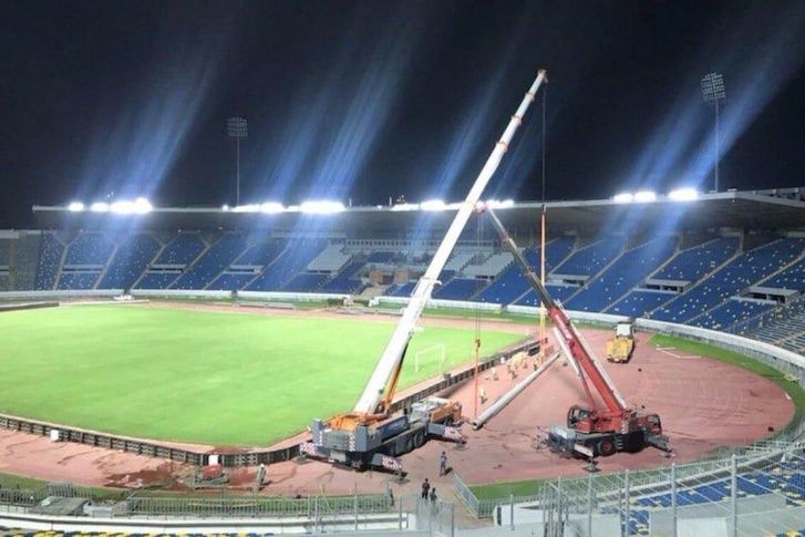 تجهيزات تقنية واحترافية قادمة من إيطاليا تؤثث مركب محمد الخامس تجهيزات تقنية واحترافية قادمة من إيطاليا تؤثث مركب محمد الخامس