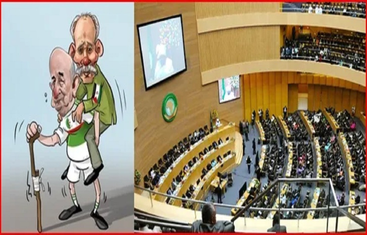 حملة عقلاء القارة لطرد الكيان الوهمي من الاتحاد الافريقي تتعزز.. الدبلوماسية الجزائرية تخبط خبط عشواء حملة عقلاء القارة لطرد الكيان الوهمي من الاتحاد الافريقي تتعزز.. الدبلوماسية الجزائرية تخبط خبط عشواء