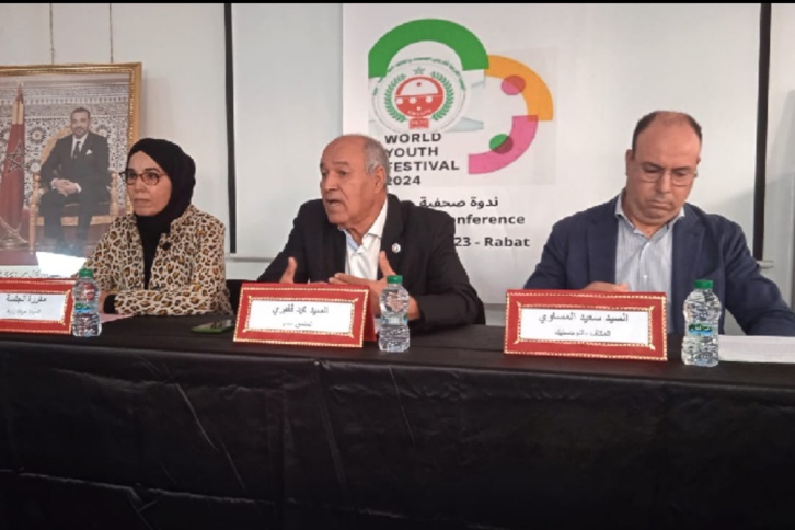 وفد مغربي يشارك في المهرجان العالمي للشباب بروسيا وفد مغربي يشارك في المهرجان العالمي للشباب بروسيا