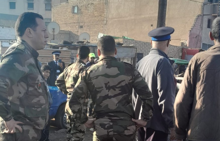 إنزال صارم بالبرنوصي لتحرير الملك العمومي.. إنزال صارم بالبرنوصي لتحرير الملك العمومي..