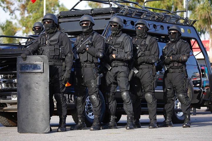 تعزيزات أمنية تحسبا لمؤتمر قادة الشرطة والأمن العرب في طنجة تعزيزات أمنية تحسبا لمؤتمر قادة الشرطة والأمن العرب في طنجة