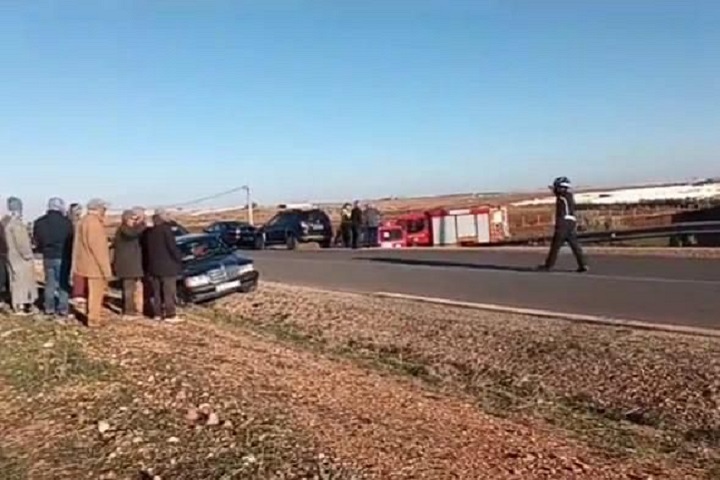 حصيلة أولية.. مصرع سبعة فلاحين في حادث سير خطير بالحاجب حصيلة أولية.. مصرع سبعة فلاحين في حادث سير خطير بالحاجب