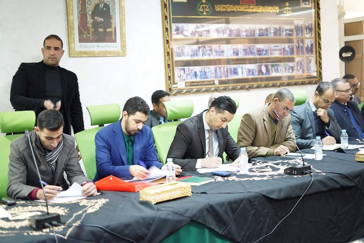 اللجنة الجهوية للتكفل بالنساء ضحايا العنف لدى محكمة الاستئناف ببني ملال تناقش موضوع سبل الحد من ظاهرة الهدر المدرسي اللجنة الجهوية للتكفل بالنساء ضحايا العنف لدى محكمة الاستئناف ببني ملال تناقش موضوع سبل الحد من ظاهرة الهدر المدرسي