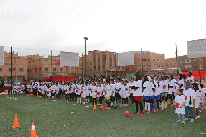 الرياضة للجميع: مشاركة مكثفة في القافلة الرياضية الوطنية بأكدز وزاكورة الرياضة للجميع: مشاركة مكثفة في القافلة الرياضية الوطنية بأكدز وزاكورة