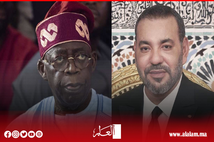 جلالة الملك يُجْرِي مباحثات مع رئيس نيجيريا ويدعوه لزيارة المغرب جلالة الملك يُجْرِي مباحثات مع رئيس نيجيريا ويدعوه لزيارة المغرب