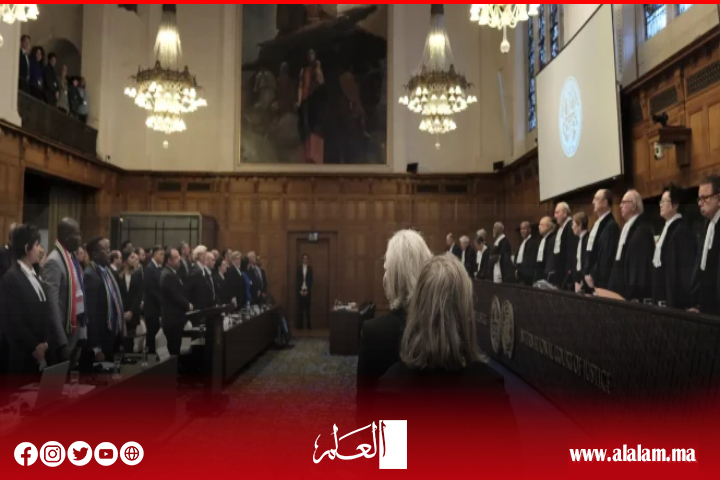 المغرب يرحب بقرار محكمة العدل الدولية بشأن التدابير المؤقتة الفورية الواجب على إسرائيل اتخاذها لتوفير الحماية للفلسطينيين المغرب يرحب بقرار محكمة العدل الدولية بشأن التدابير المؤقتة الفورية الواجب على إسرائيل اتخاذها لتوفير الحماية للفلسطينيين