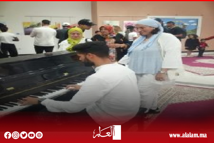 أطفال قرية المسعفين بأكادير يتألقون في معرض للفنون التشكيلية أطفال قرية المسعفين بأكادير يتألقون في معرض للفنون التشكيلية