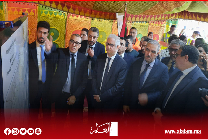 وزير التجهيز والماء يترأس المجلس الإداري لوكالة حوض أم الربيع بأزيلال ويزور سد واد الأخضر ويعطي انطلاقة الطريق الوطنية 25 أفورار بين الويدان وزير التجهيز والماء يترأس المجلس الإداري لوكالة حوض أم الربيع بأزيلال ويزور سد واد الأخضر ويعطي انطلاقة الطريق الوطنية 25 أفورار بين الويدان