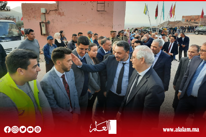 وزير التجهيز والماء يترأس المجلس الإداري لوكالة حوض أم الربيع بأزيلال ويزور سد واد الأخضر ويعطي انطلاقة الطريق الوطنية 25 أفورار بين الويدان وزير التجهيز والماء يترأس المجلس الإداري لوكالة حوض أم الربيع بأزيلال ويزور سد واد الأخضر ويعطي انطلاقة الطريق الوطنية 25 أفورار بين الويدان